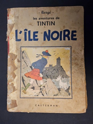 Tintin île noire a17 - tintin, l’île