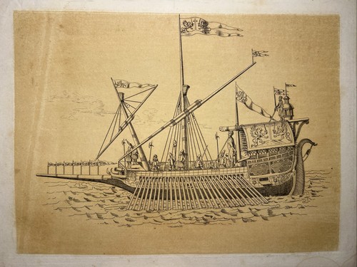 Bateau galion - , moyen