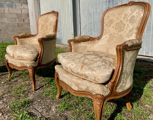 Fauteuils bergères - 2,