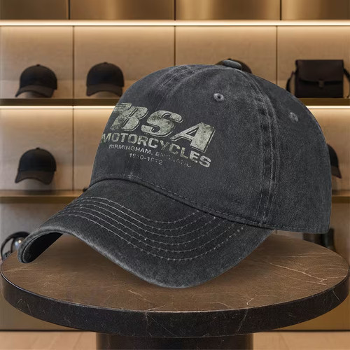Casquette bsa vintages noires - bsa,