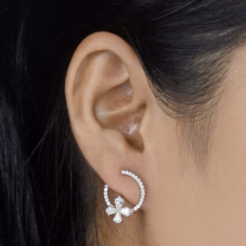 Boucle oreille bague - d’oreille,
