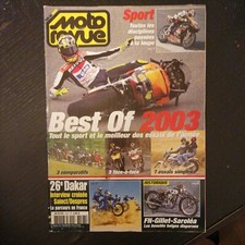 MOTO REVUE 3597 BMW K75 FN SAROLEA GILLET SUZUKI GSX-R 1300 HONDA CBX 1000 2003