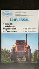 prospectus tracteur Universal