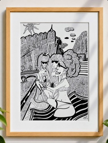 Illustration originale - illustration,