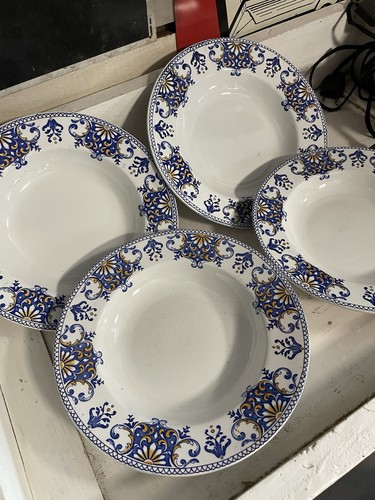 Assiettes luneville - 4,
