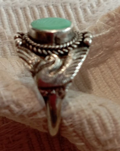 Bijou bague argent massif - :,