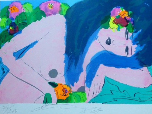 Walasse ting 丁雄泉 bleu - walasse,