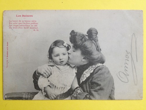 Cpa 1900 phot bergeret - bergeret, &