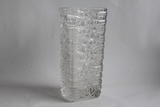 Vase verre tchèque Lila Frantisek Peceny Sklo Union 1970 (70675)