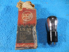 Unbranded 01-A glass etched "Research" and RCA box stamped "Second". Cool tube.