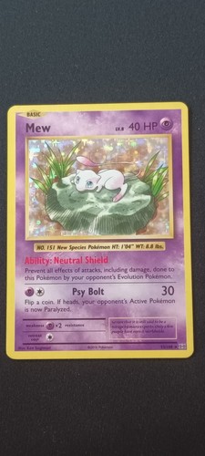 Mew 108 holo - holo, carte