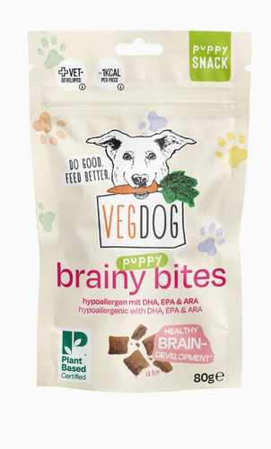 Vegdog puppy brainy - bites, 80