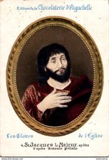23823 Chromo Chocolat d'Aiguebelle - Les Gloires de L'Eglise - Saint Jacques le
