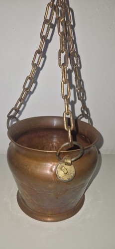 Cache pot suspendu - cache-pot, ancien