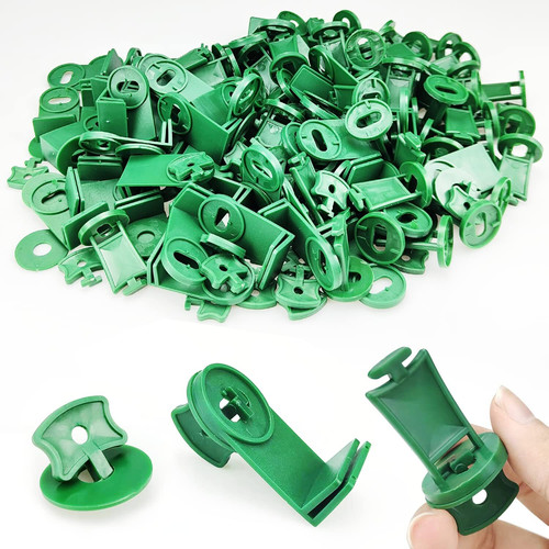 300 clips fixation vert - 300,