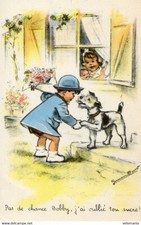 S11094 Soft Engraving Illustrator Germaine Bouret - No Luck Bobby...