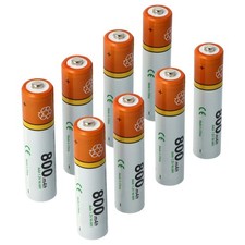 8x Batterie pour Angelcare