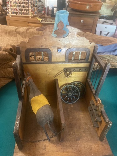 Jouet ancien box chevaux - à,