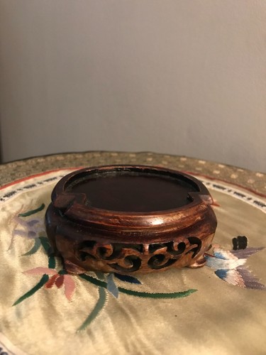 Socle support bois figurine - bois,