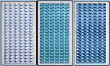 Sg784-786 1969 Concorde Full Set Of Full Sheets U/M