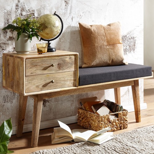 Finebuy banc tissu 120 - finebuy,