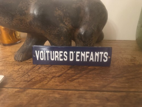 Ancienne plaque emaillee - plaque,