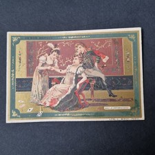 Au Bon Marché MI-65 Chromo Gold Antique Cartomancienne Advertising Cards