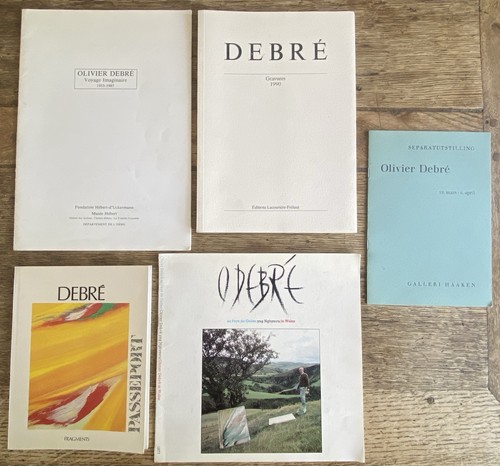 Olivier debré 5 catalogues - 5,