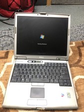 Dell Latitude D610 Retrolaptop Win 7 256 Hard Drive BUNDLE OF TWO Tested - Works