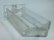 ANCIEN PETIT TIROIR EN VERRE F.E.F MEUBLE MADO MEUBLE A ÉPICES dlg PONCET GERRIX