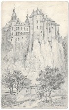 Dessin original mine de plomb