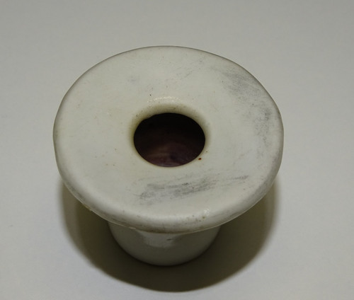 Ancien encrier porcelaine - -ancien,