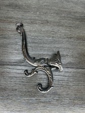 Vintage Dauphin Koi Devil Fish Hook Hanger Decorative Arts Hardware Element