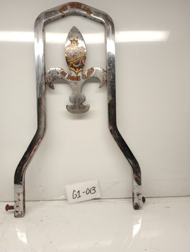 Vintage chrome fleur lis - vintage, fleur-de-lis