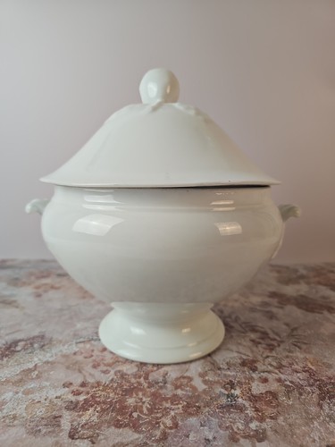 Soupière porcelaine ancienne - soupière,