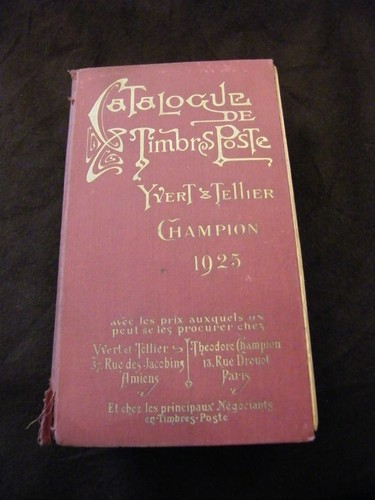 Catalogue timbres poste yvert - "catalogue,