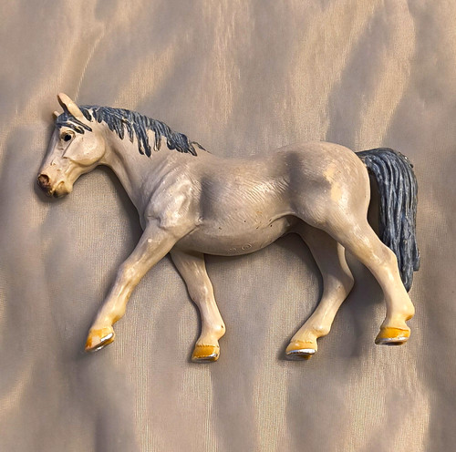 Schleich gray horse figurine - gray,