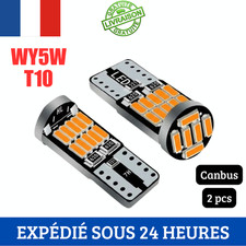 2x Ampoules LED T10 W5W WY5W