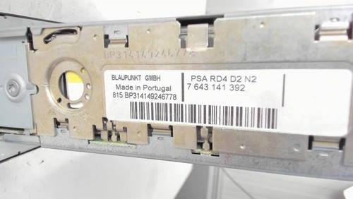 Autoradio peugeot 407 phase - peugeot, 1
