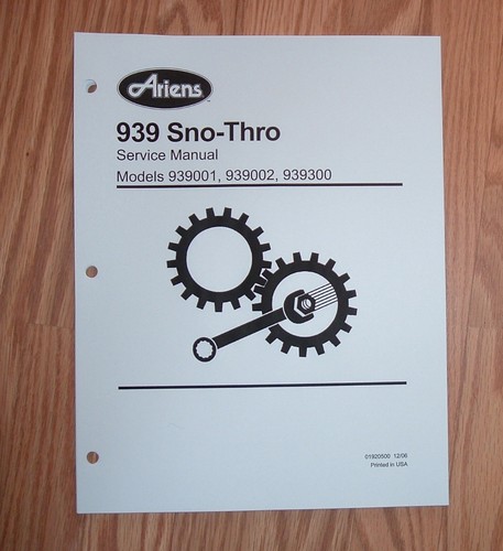 Ariens 939001 939002 - 939002,, 939300