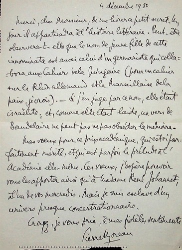 S pierre moreau - ✒, l.a.s