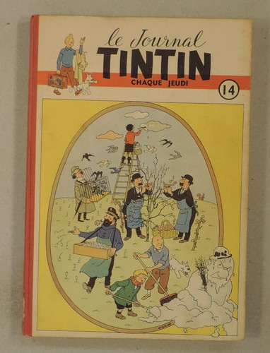 Tintin hebdomadaire recueil - tintin,