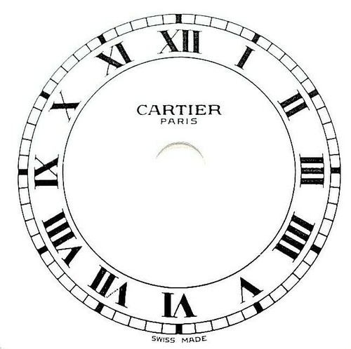 Cadran pendulette santos - cadran,