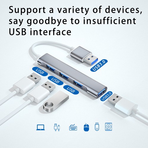 Hub usb 5gbps 4 ports - usb, 3.0