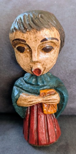 Ancienne sculpture statuette - sculpture,