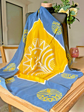 Foulard/Carré/Shawl★Foulard en soie 100%★hand rolled-33g★Silk SCARF schal