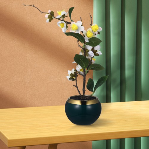 Pot fleurs artificielles - de,