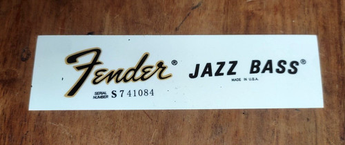 Fender jazz bass 1976 - fender,