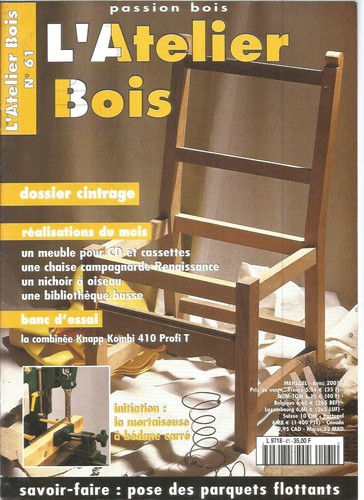 Atelier bois n - l'atelier, n°61