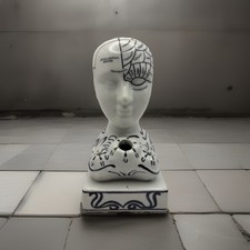 Pottery Phrenology Cracked